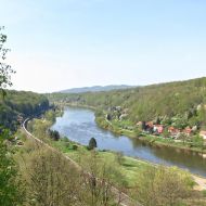 Elbe bei Zeichen